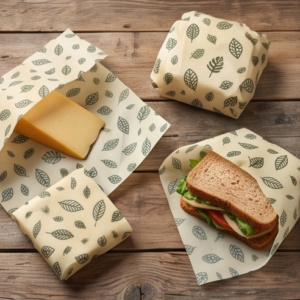 Home beeswax food wraps